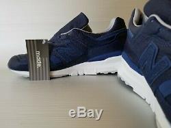 New Balance Made in USA 997 BIS, Navy Bison Leather Size 10.5 US, 44.5 EUR, NIB