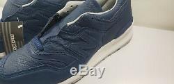 New Balance Size 9.5 M997bis Bison Leather Pack Blue Made In USA Navy Sneakers