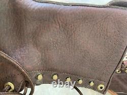 New Chippewa boots 13 EE LOGGER 12 inch vibram sole bison leather