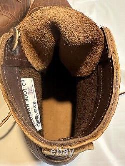 New Truman Boot Company -Cognac Shrunken Bison 79 Last Boots -Size 12 US 12.5 EE