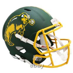 North Dakota State Bison Green Riddell Speed Full Size Replica Football Helmet