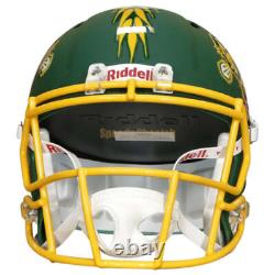 North Dakota State Bison Green Riddell Speed Full Size Replica Football Helmet
