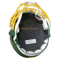 North Dakota State Bison Green Riddell Speed Full Size Replica Football Helmet