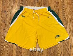 North Dakota State Bison Nike Game Used Worn NCAA College Basketball Shorts USA