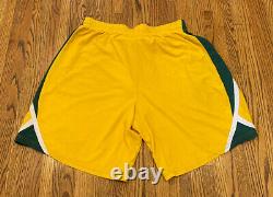 North Dakota State Bison Nike Game Used Worn NCAA College Basketball Shorts USA