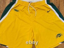 North Dakota State Bison Nike Game Used Worn NCAA College Basketball Shorts USA