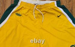 North Dakota State Bison Nike Game Used Worn NCAA College Basketball Shorts USA