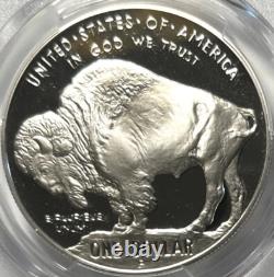 Not a Hoard Original 2001 P Buffalo $1 Silver PCGS PR70 Black Diamond Fraser GSH