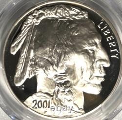 Not a Hoard Original 2001 P Buffalo $1 Silver PCGS PR70 Black Diamond Fraser GSH