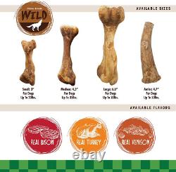 Nylabone Bison Dog Treats Small (8 Ct)