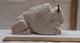 Off-WHITE BUFFALO / BISON Marble / Stone ARAGON Sculpture / Figure