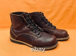 Origin Maine Cap Toe Bison Boots Size 9.5 Made in USA