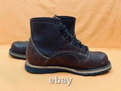 Origin Maine Cap Toe Bison Boots Size 9.5 Made in USA