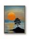 Original Modern Abstract Expressionist Peaceful Places 14x11 Canvas Signed