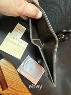 Orvis American Bison Thinfold Wallet. New Old Stock With Tags. Highly Sought After