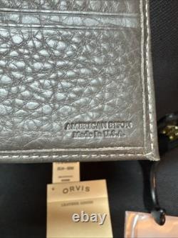 Orvis American Bison Thinfold Wallet. New Old Stock With Tags. Highly Sought After