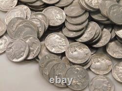 Over 400! Full Bold 4 Digit Buffalo Nickels Vg Vf Only $198.00!