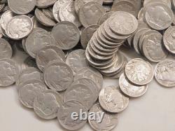 Over 400! Full Bold 4 Digit Buffalo Nickels Vg Vf Only $198.00!