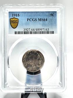 PCGS 1915 Buffalo Nickel MS64 (044DM)
