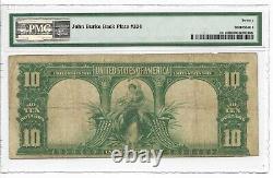 PMG VF 20 1901 $10 LEGAL TENDER BISON Fr# 121 MULE