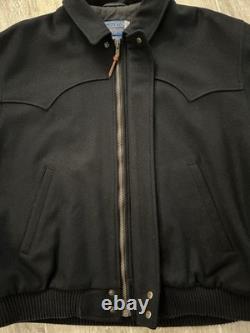 Pendleton Buffalo Bison Jacket Size Men Large Wool 3M Thinsulate