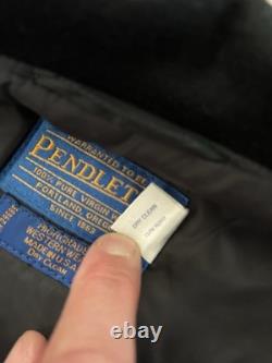 Pendleton Buffalo Bison Jacket Size Men Large Wool 3M Thinsulate