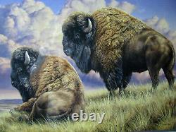 Prairie Monarchs-Bison / Rosemary Millette Aftermarket Limited Ed Numbered Print