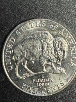 RARE, 2005 D Spear Bison Jefferson Buffalo Nickel unique and valuable error coin