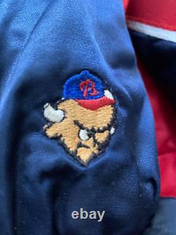 RARE Authentic Minor League Team Jacket BUFFALO BISONS Dave Hollins