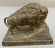 RARE Pan American Exposition Buffalo Bison Paperweight Figure