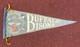 RARE Vintage 1950's Buffalo Bisons Baseball Pennant Offermann Stadium SHIP FLAT