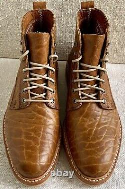 Rancourt & Co. For Huckberry Men's Brunswick Bison Boot in Toast Rushmore US 9 D