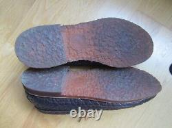 Rancourt Shoes Mens 12 D Bison Four Eye Ranger Mocs Crepe Soles Excellent