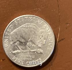 Rare 2005-P 5C Bison Jefferson Nickel