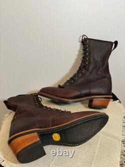 Rare Chippewa Bison Stampede USA Made Boots 29553 Vintage Leather, Vibram, 10D