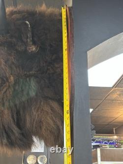 Real Buffalo / Bison Head Taxidermy Mount Neck Mount
