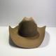 Resistol Coyote Point 4X Bison Cowboy Hat Mink 7 1/8 Made in Texas USA