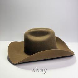 Resistol Coyote Point 4X Bison Cowboy Hat Mink 7 1/8 Made in Texas USA