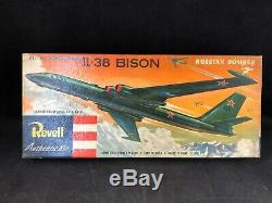 Revell IL-38 Bison Russian Bomber Plastic Model Kit H-235 (1956) with Box