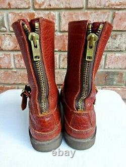 Russell Moccasin Moccasin Double Moccasin Bottom Zephyr Boots 10.5 N Bison EUC