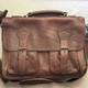 Ryder Reserve Full Grain Bison Leather Briefcase / Bufallo Jackson (Brown)