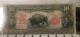 SC 1901 $10 Bison Legal Tender GORGEOUS EXAMPLE