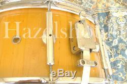 SOUNDFILE! AMAZING 14 to 15 BISON 7X14X15 NGU VOLCANO SNARE! ASH STAVE SHELL EX