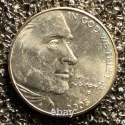 SPEARED BISON REVERSE 2005-P Jefferson Nickel Bison Reverse