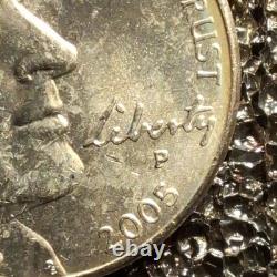 SPEARED BISON REVERSE 2005-P Jefferson Nickel Bison Reverse