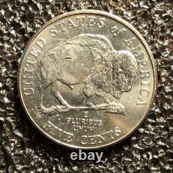 SPEARED BISON REVERSE 2005-P Jefferson Nickel Bison Reverse