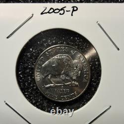 SPEARED BISON REVERSE 2005-P Jefferson Nickel Bison Reverse