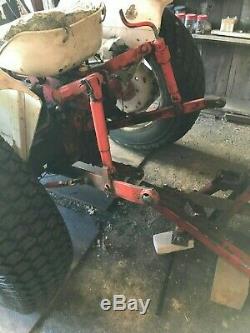 Satoh Bison Tractor S-650-g- Not Running, For Parts Or Repair