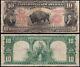 Scarce 1901 $10 BISON Legal Tender US Note! FREE SHIPPING! E9988479