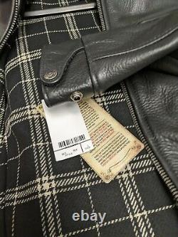 Schott Leather Coat (463) Bison Skin 27 Carcoat